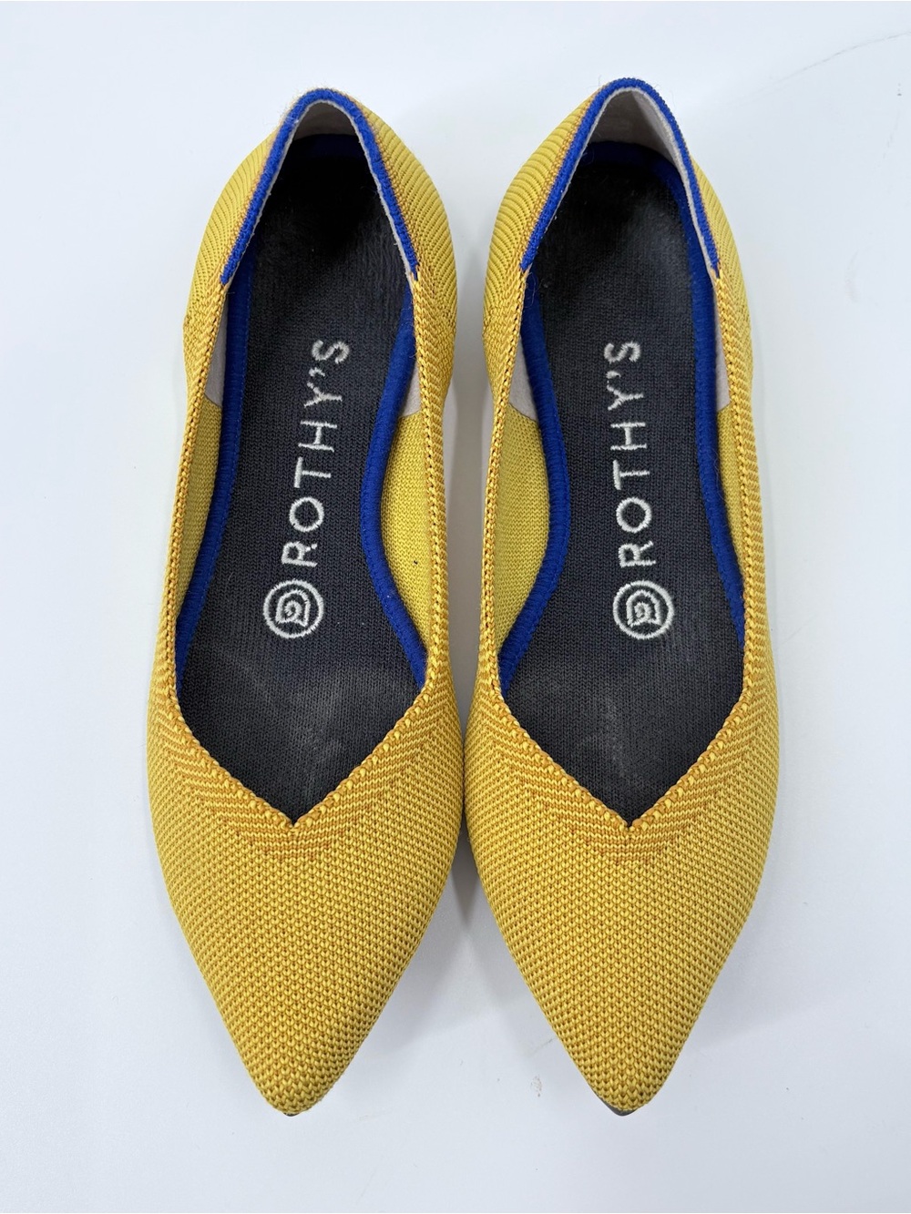 Rothy's The Point Yellow Flats